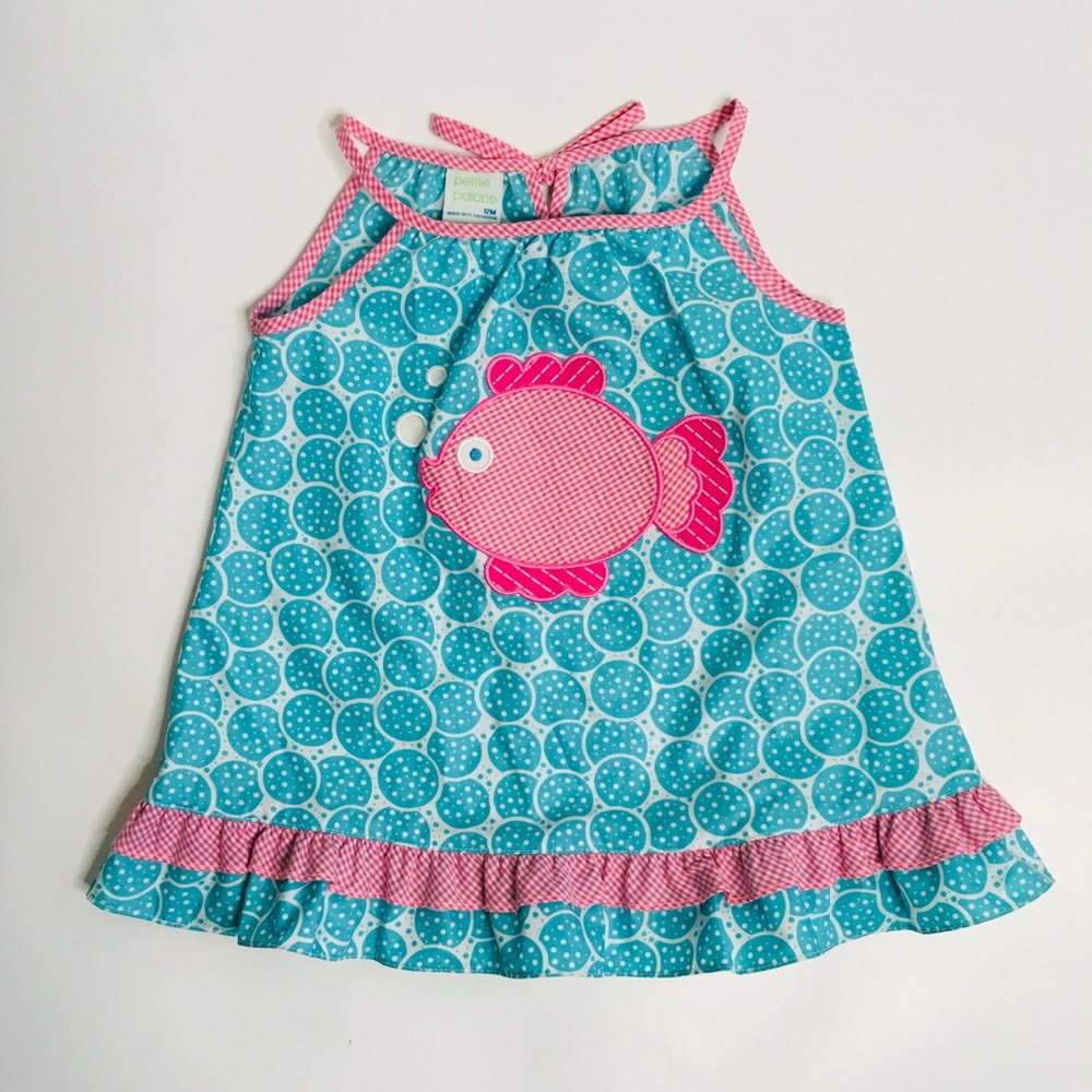 NWOT 12m fish dress
